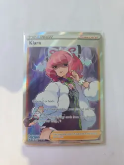 Pokemon TCG - SEALED Klara Black Star Promo SWSH302 - Image 1