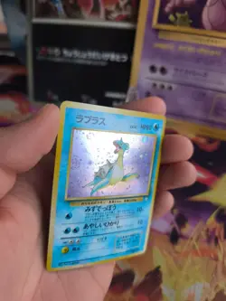 Pokemon Karte Card Lapras Mysterious Of Fossil 1997 Holo Wotc japanese VG- - Image 2