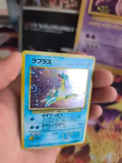 Pokemon Karte Card Lapras Mysterious Of Fossil 1997 Holo Wotc japanese VG- - Image 5