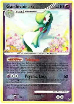 Gardevoir - 7/132 - Holo Rare - Reverse Holo HP DMG TCG Pokemon - Image 1