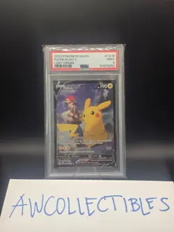 PSA 9 2022 POKEMON SWSH PIKACHU V LOST ORIGIN TG16/TG30 MINT - Image 1