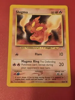 Pokemon Slugma 53/64 Neo Revelation Near Mint See Pictures - Image 1
