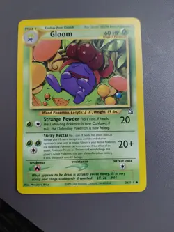 2000 Pokemon - Neo Genesis - Gloom - 36/111 Uncommon - Image 1