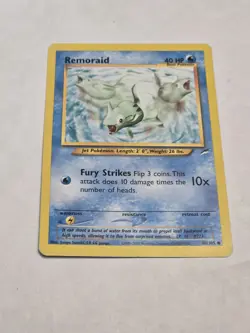 Pokemon TCG - Remoraid 80/105 Neo Destiny Regular Unlimited - LP - Image 1