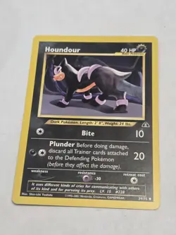 Pokemon Houndour 39/75 Neo Discovery MP - Image 1