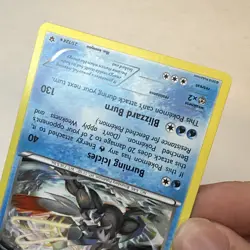 White Kyurem 21/124 Holo Rare Pokemon Fates Collide - Image 5
