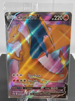 Charizard V SWSH050 Black Star Promo Sealed Champions Path Pokemon TCG MINT - Image 1