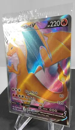 Charizard V SWSH050 Black Star Promo Sealed Champions Path Pokemon TCG MINT - Image 3