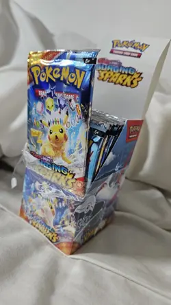 Pokemon TCG Surging Sparks Booster Pack Sealed - Image 1