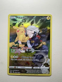 Pokemon TCG Pikachu Lost Origin Trainer Gallery TG05/TG30 Holo Ultra Rare - Image 1