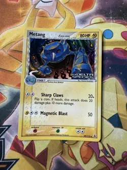 Metang Delta Species Reverse Holo Stamped Card 49/113 Pokemon Vintage Ex NM - Image 1