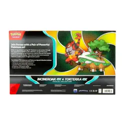 Pokemon Trading Card Game Incineroar ex and Torterra ex Special Collection Box - Image 2