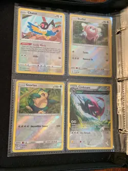 325 Card Pokemon Lot Includes Binder Gxs Vs 27 Reverse Holos Base 2 Jumbo Cards - Image 5
