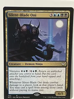 Magic the Gathering | Silent-Blade Oni | Non Foil | NM/LP - Image 1