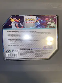 Pokemon TCG Paldea Partners Tin Quaquaval Ex 4 Booster Packs New/Sealed - Image 2