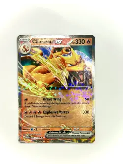 Pokemon TCG Charizard Ex 006/165 English 151 NM Holo - Image 1
