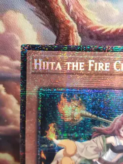 Yu-Gi-Oh! TCG Hiita The Fire Charmer (Starlight Rare) 1st Edition CH02-EN002 - Image 2