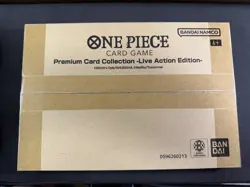 One Piece TCG Sealed Premium Collection Live Action Ed (Photo 3 & 4 Example) - Image 1