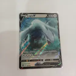 Pokemon TCG card Lugia V 138/195 Silver Tempest MINT UK FAST SHIPPING - Image 1