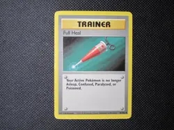 Full Heal 82/102 Base Set Pokemon Card NM - LP WotC - Image 1