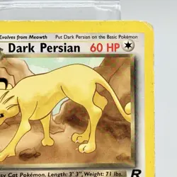 Dark Persian 42/82 Team Rocket Unlimited Pokemon Card HP - Image 3