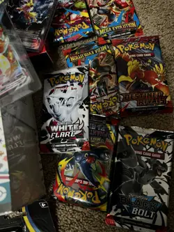 Used Pokemon Lot BIG- As Seen Cards And Box(s) Some Dents And Tears- 151 ETB - Image 3