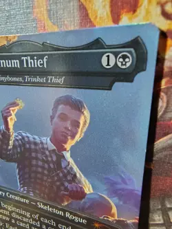 Benny, Platinum Thief - Tinybones Trinket Thief FOIL - MTG Secret Lair x Fallout - Image 3
