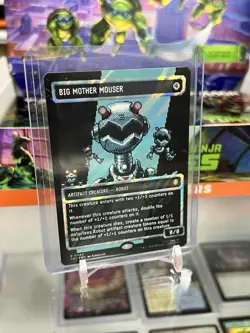 Big Mother Mouser (Borderless) (Surge Foil) Commander: Teenage Mutant Ninja... - Image 1