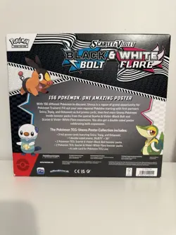 Pokemon TCG Black Bolt and White Flare Poster Collection - Image 2