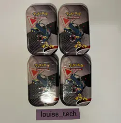 Pokemon TCG Unova Mini Tins Black Bolt & White Flare 4x Mini Tins | New & Sealed - Image 1