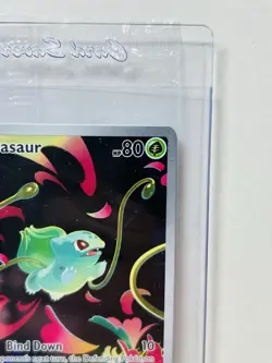 Bulbasaur 133/132 Mega Evolution SEALED Promo IR Pokemon MINT Stamped! - Image 4