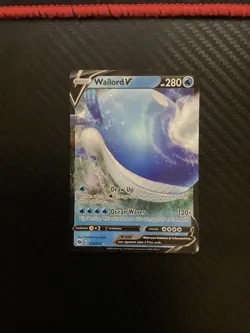 Pokemon - Wailord V - 013/073 - SWSH Champion's Path - Ultra Rare - Near Mint - Image 1