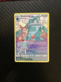*Bronzong TG11/TG30 Rare Full Art Holo 2022 Pokemon TCG Astral Radiance NM - Image 1