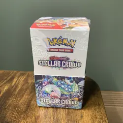 Pokemon TCG | Stellar Crown | Half Booster Box | 18 Packs | Sealed - Image 1