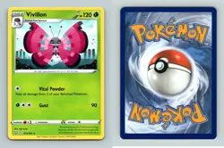 Vivillon #13/163 - SWSH Battle Styles Rare Pokemon 2021 TCG Card - Image 1