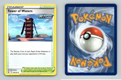 Tower Of Waters #138/163 - SWSH Battle Styles Uncommon Pokemon 2021 TCG Card - Image 1