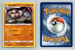 Gurdurr #74/163 - SWSH Battle Styles Uncommon Pokemon 2021 TCG Card - Image 1