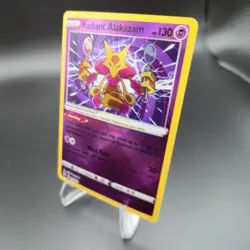 Radiant Alakazam 059/195 Pokemon Card - Swsh12: Silver Tempest - NM - Image 2