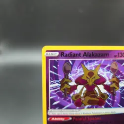 Radiant Alakazam 059/195 Pokemon Card - Swsh12: Silver Tempest - NM - Image 3
