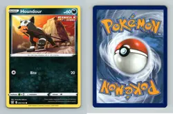 Houndour #95/163 - SWSH Battle Styles Common Pokemon 2021 TCG Card - Image 1