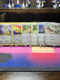 Pokemon Card Lot - Meowth/Persian - Jungle/Shrouded Fable - Lp - Image 1