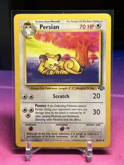 Pokemon Card Lot - Meowth/Persian - Jungle/Shrouded Fable - Lp - Image 4