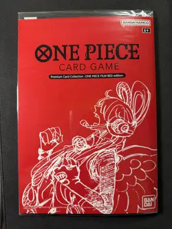 One Piece TCG Sealed Premium Card Collection Film Red Edition English Bandai - Image 1