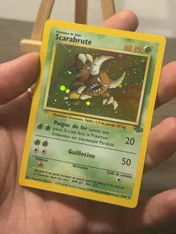 Pinsir 9/64 Jungle Set Holo Rare Pokemon WOTC French Scarabrute - Image 2