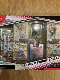Pokemon Prismatic Evolutions Figure Collection Sealed Box + Flareon Funko Pop - Image 4