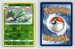 Cacturne #5/163 - SWSH Battle Styles Reverse Holo Uncommon Pokemon 2021 TCG Card - Image 1