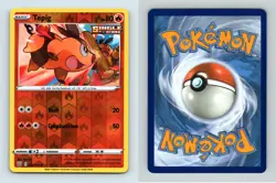 Tepig #23/163 - SWSH Battle Styles Reverse Holo Common Pokemon 2021 TCG Card - Image 1
