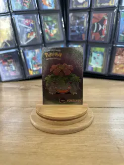 2000 Pokemon Danone Venusaur Holo Gold Foil 1/8 Pokemon Stadium #03 - Image 1