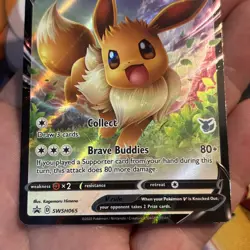 Pokemon SWSH Promo - Battle Academy Deck ULTRA RARE Eevee V SWSH065 - Image 3