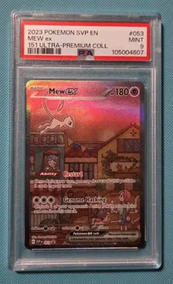 Pokemon EX Super Premium Collection Scarlet & Violet Promo Graded PSA 9 MINT - Image 1
